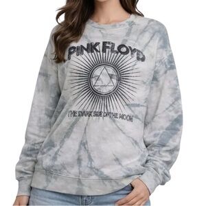 Vintage Canvas Pink Floyd Dark Side of The Moon Graphic sweatshirt